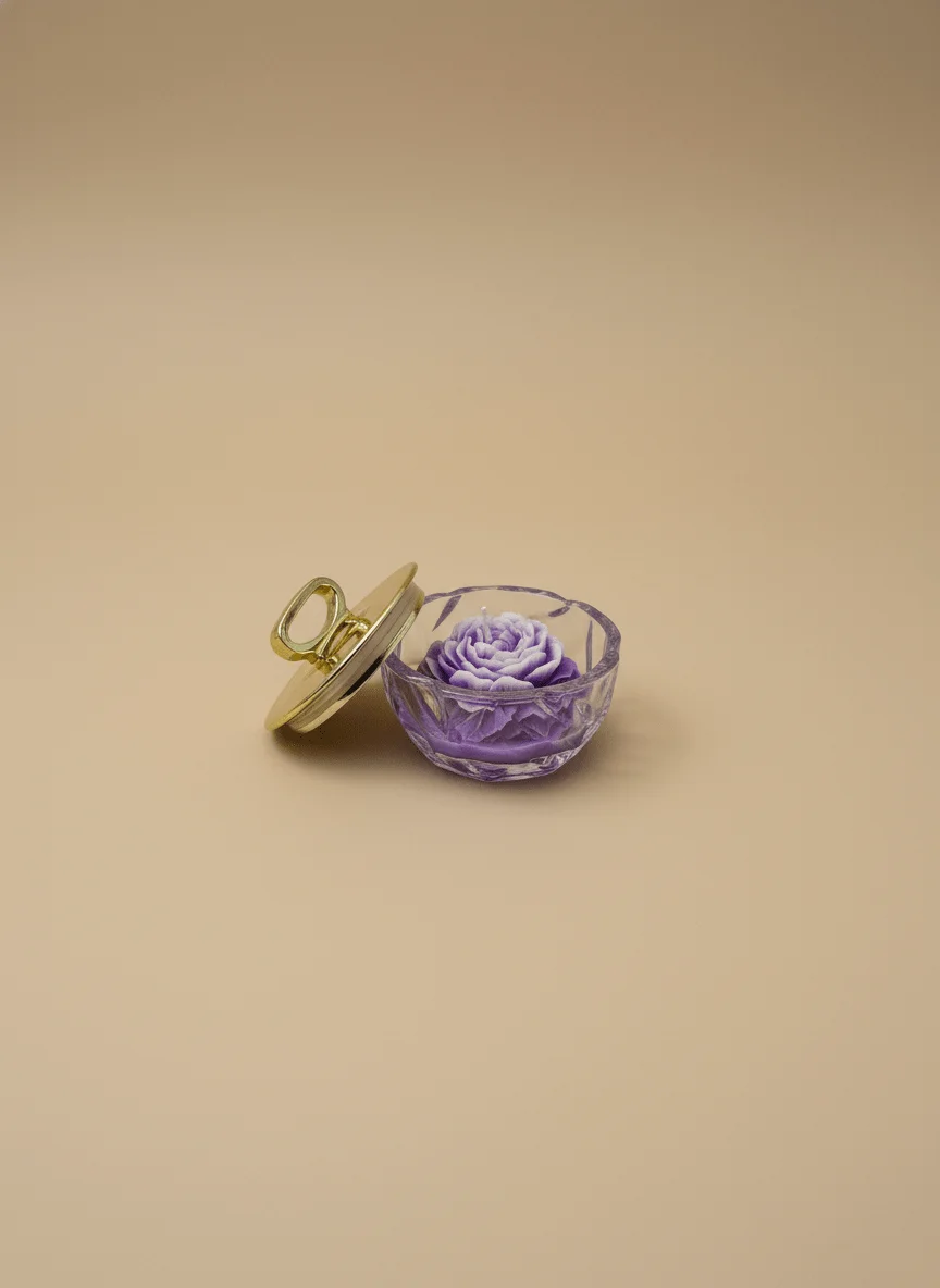 Luxe Peony Bowl Candle