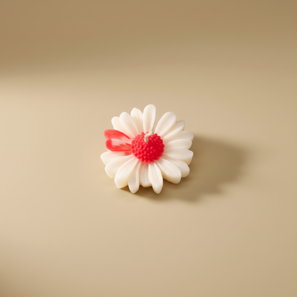 Daisy Candle Set of 5