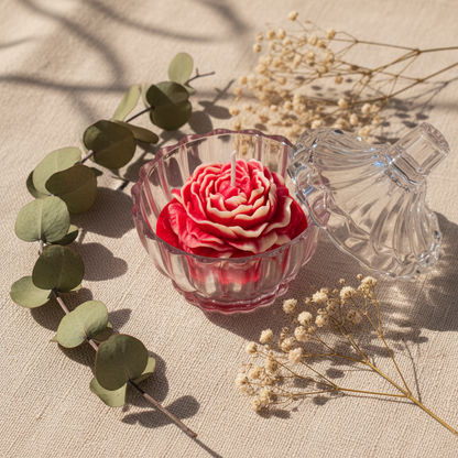 Peony Bowl Candles