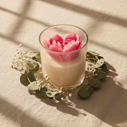 Heart Rose in Jar