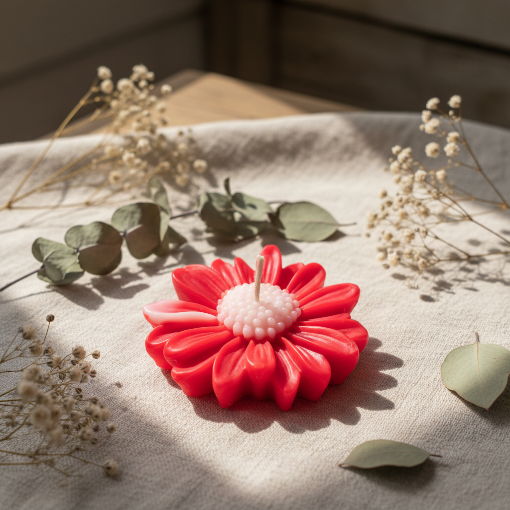 Daisy Candle Set of 5