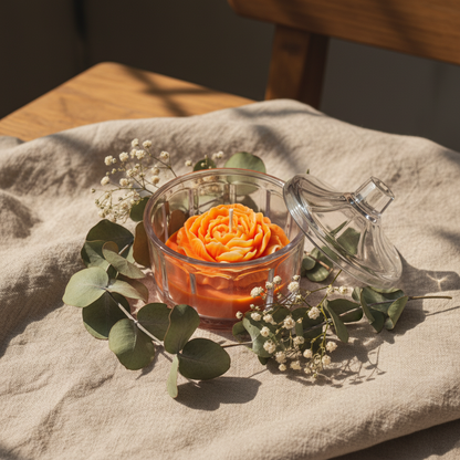 Peony Bowl Candles