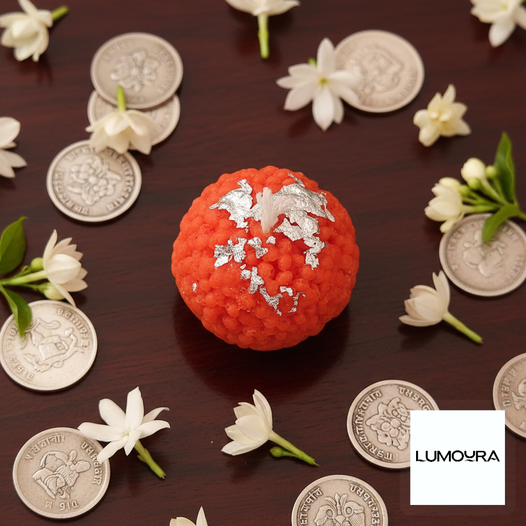 Ladoo Candles Set of 4