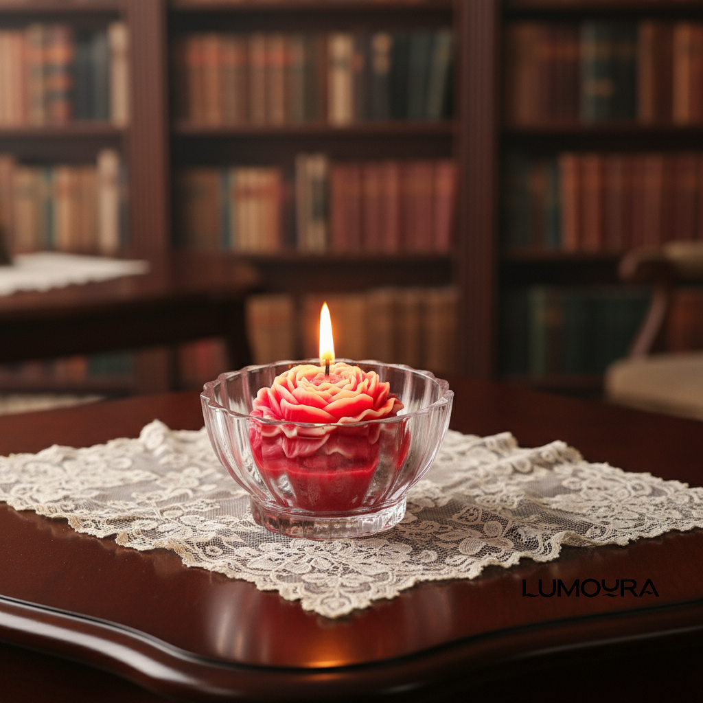 Peony Bowl Candles